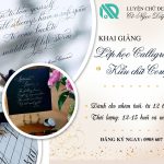Lớp Học Calligraphy Kiểu Chữ Copperplate